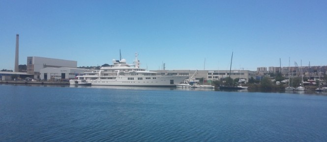 93m Nobiskrug superyacht Tatoosh in Trieste