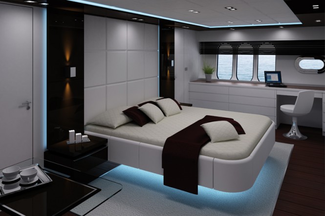 95 Sport yacht concept - Cabin