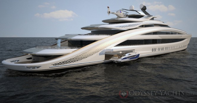 95m mega yacht Nautilus 300 project by Oddyssey Yachts - Preview image