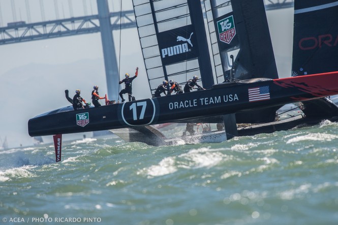 Day 6 of the Final Match at 34th America's Cup - Photo ACEA Ricardo Pinto