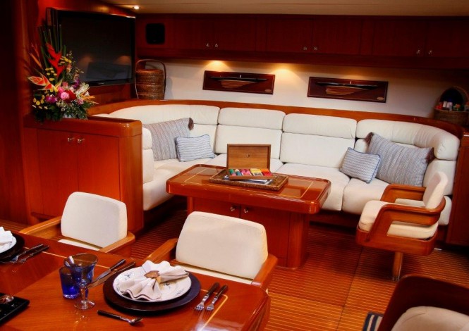 Aspiration Yacht Interior