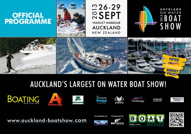 Auckland On Water Boat Show 2013 programme cover