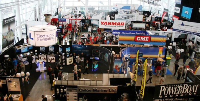 Auckland On Water Boat Show inside pavilion 1