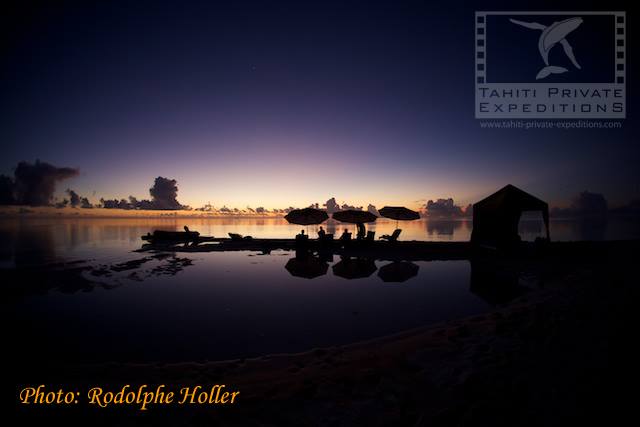 Beach setting at Fakarava  Photo courtesy of Tahiti Private Expeditions