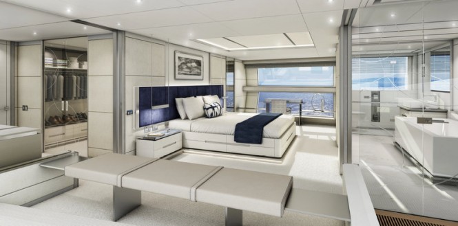 Benetti 125 superyacht - Owners Cabin