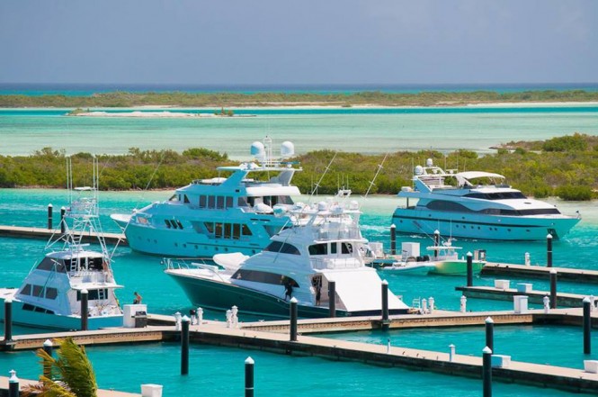 Blue Haven Marina in the breath-taking Caribbean yacht charter destination - Turks and Caicos