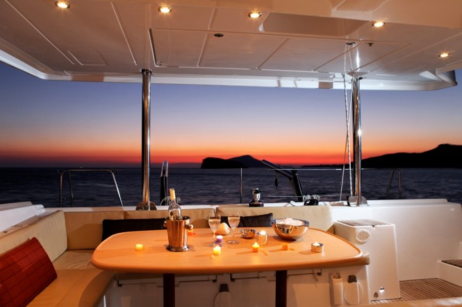 Catamaran charter yacht IDEA