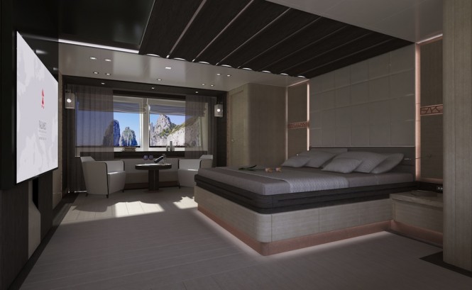 Columbus Sport 130’ Hybrid - Hot Lab Interior 