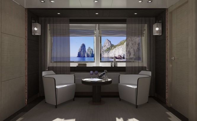 Columbus Sport 130’ Hybrid - Hot Lab Interior 