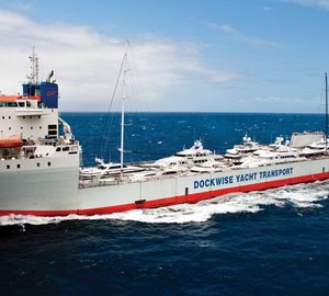 Dockwise Yacht Transport books Motor Yacht Galactica Star