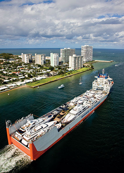 dockwise yacht transport prices