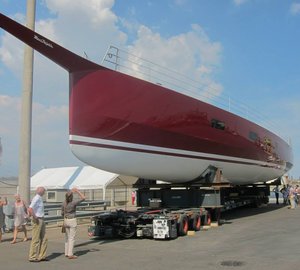 Finot-Conq designed FC100 sailing yacht NOMADE IV by Maxi Dolphin launched