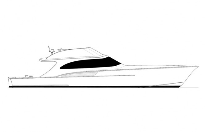 Jarrett Bay 64 Yacht Builder's Choice (hull 59) - Profile