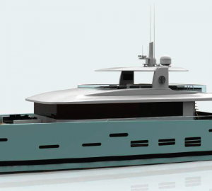 Luxury power catamaran KINGCAT 80 by Ivan Erdevicki and Kingship