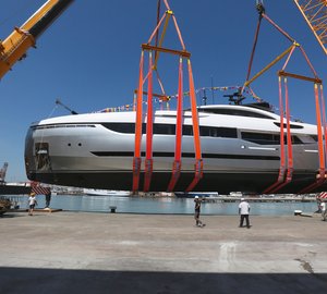 Palumbo Shipyard launch Columbus Sport Hybrid 40M Yacht