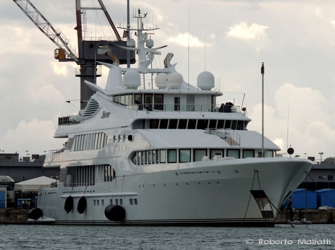 Luxury charter yacht SAMAR - Photo by Roberto Malfatti