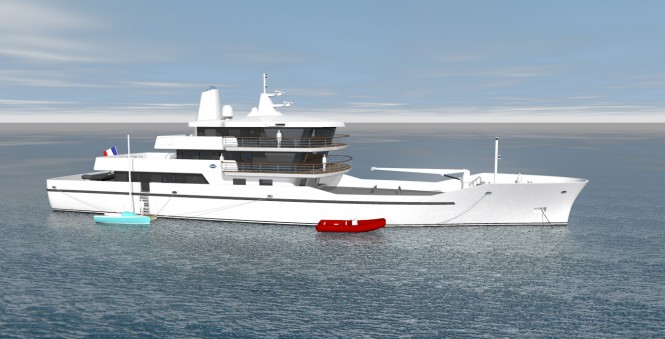 Luxury motor yacht Project Adventurer