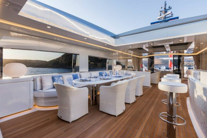 Luxury superyacht Vellmari - Copyright- Alberto Cocchi