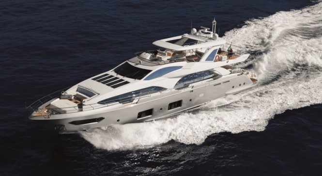 Luxury yacht Azimut Grande 100