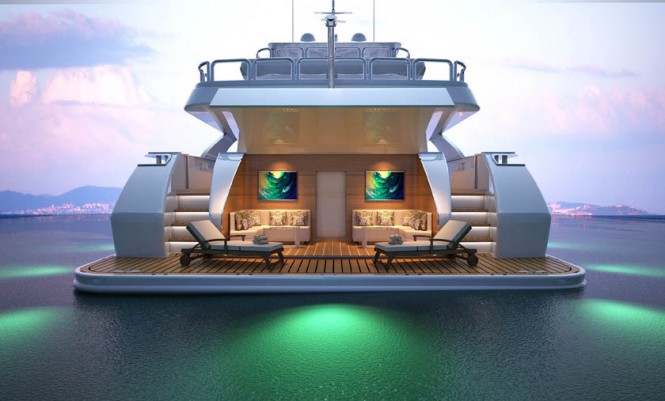 Luxury yacht Majesty 155 - Beach Club Luxury yacht Majesty 155 - Beach Club