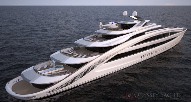 Luxury yacht Nautilus 300 project