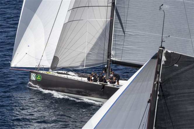 Luxury yacht Ran 2 - Winner of the fourth day of racing