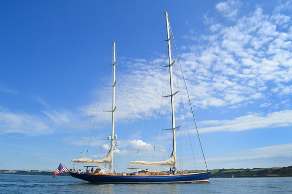 Luxury yacht Rebecca