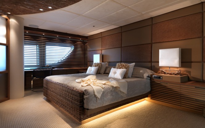Luxury yacht Sofia - Cabin - Photo by Dick Holthuis