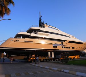 Launch of Gentech-built motor yacht Soraya 46 by Soraya Yachts