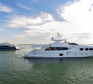 Gulf Craft's striking MAJESTY 105 yacht makes splash at the 2013 Cannes Boat Show