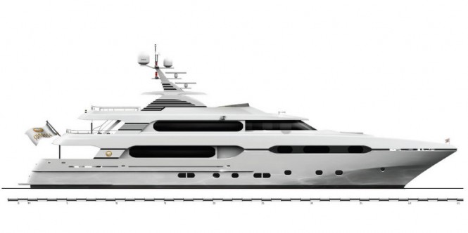New 45m superyacht Sunset by Sunrise Yachts and Franck Darnet