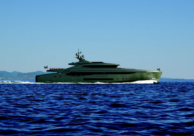 New 50m motor yacht Project M50 GTO by Mondo Marine and Luca Dini Design