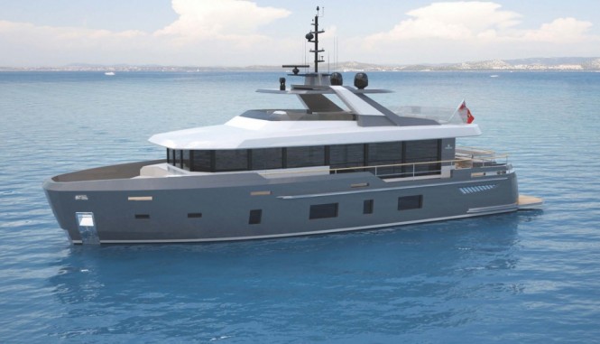 New Discovery 88 superyacht project by Kingship