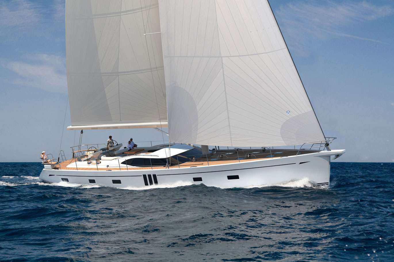 New sailing yacht Oyster 825 designed bby Humphreys Yacht Design — Yacht Charter & Superyacht News