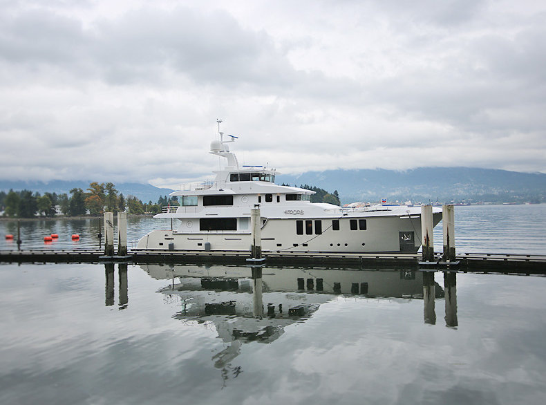 super yacht north vancouver
