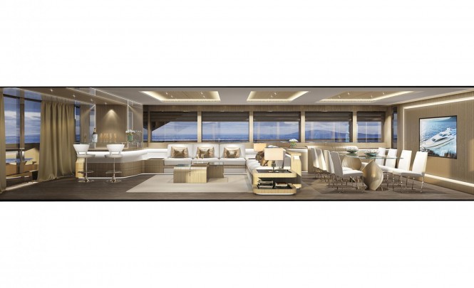 Oceano 42 Yacht - Saloon