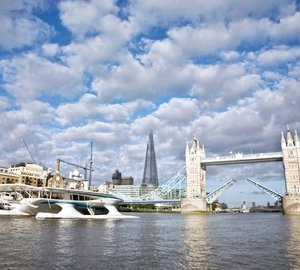 PlanetSolar reaches London as the final stage of the “DeepWater” scientific expedition