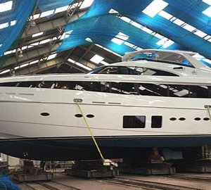 Solent Refit completes final finishing work on Princess 32M Yacht