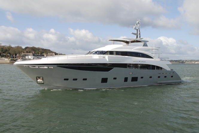 Princess 40M superyacht Imperial Princess - the largest yacht ever built by Princess Yachts