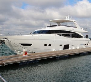 First look at Princess 88 and Princess 43 Yachts on display at PSP Southampton Boat Show