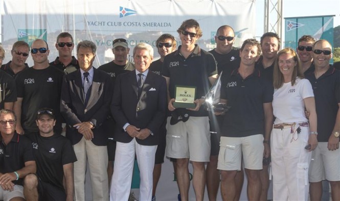 Ran 2 Yacht crew members - Winners of the Mini Maxi Rolex World Championship