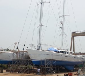 Superyacht refit projects at Yacht Solutions