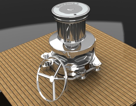 SY38 Windlass delivered to the 90m Pryde superyacht Illusion by Maxwell SY38 Windlass delivered to the 90m Pryde superyacht Illusion by Maxwell