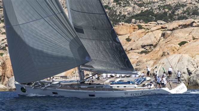 Sailing yacht Altair - Leader after Day 4