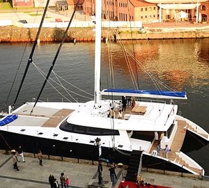 New Ocean Data System version of 'UpSideUp' set aboard Sunreef 80 Carbon Line Yacht LEVANTE