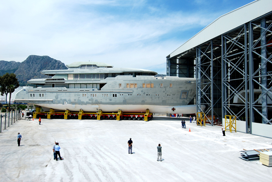 Sunrise Two, the new Sunrise megayacht facility for projects up to 70-metres