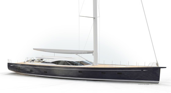 Superyacht Oyster 115 custom project by Oyster Yachts and Humphreys Yacht Design