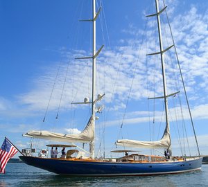 Sailing yacht Rebecca starts winter refit at Pendennis