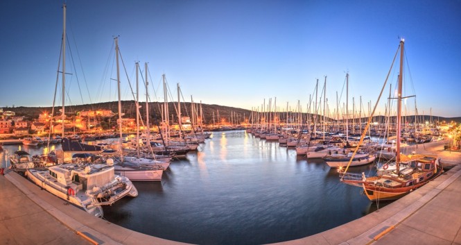 Teos Marina in the lovely Mediterranean yacht charter location - Turkey