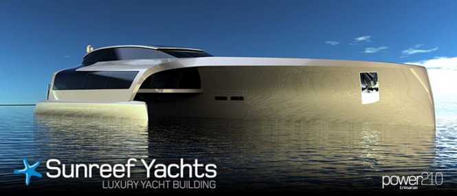 Trimaran 210 yacht concept by Sunreef Yachts
